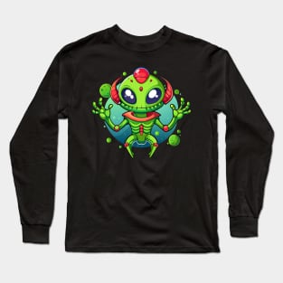 Green aliens Long Sleeve T-Shirt